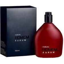 Colônia Natura Homem áurum